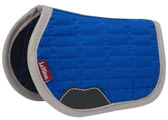 LeMieux Tapis de selle Toy Pony Jump pour poney jouet - Doublure en daim doux et coton - Convient aux enfants à partir de 3 ans - Cadeau pour enfants - Bleu Benetton