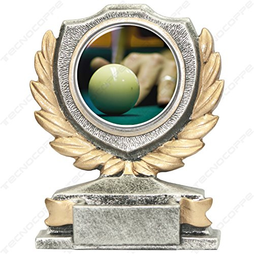 tecnocoppe Trofeo billar h 11,50 cm Placa personalizada de regalo