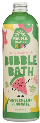 PACHA SOAP Kids Watermelon Lemonade Bubble Bath, 16 FZ