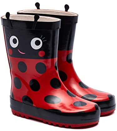 Harry Bear Stivali di Gomma per Ragazze Ladybug