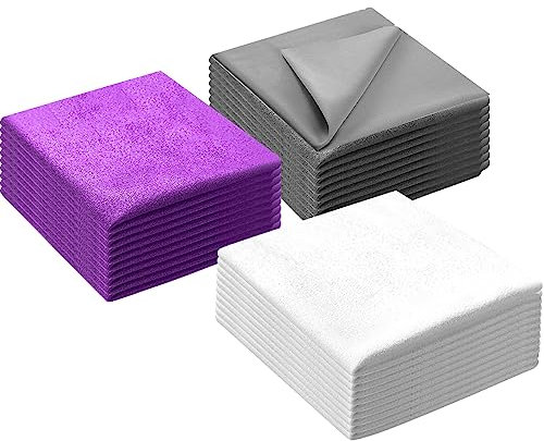 Brillenputztücher, 30 Stück Microfaser Brillenputztuch Reinigungstücher für Brillen Sonnenbrillen Bildschirme Kamera Tabletten Objektiv