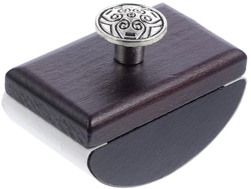TEHAUX Bevard A Dondolo In Legno Portatile 5X3X2Cm Assorbitore Inchiostro Penna Penna Penna Strumento Di Asciugatura Rapida Per Ufficio Calligrafia E Scrittura