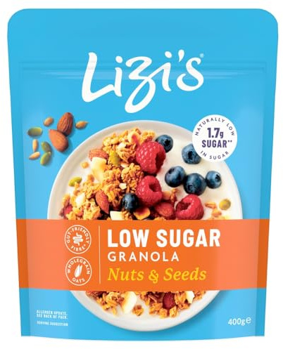 Lizi's Low Sugar Nuts & Seeds Granola 400g