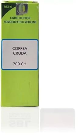 Homeopathic Coffea Cruda 200 CH (30ml) - Balajii