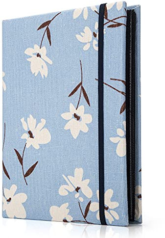 AIOR Lin Album Photo 10x15 200 Pochettes, Vintage Traditionnel Albums Photo Bebe Fille Famille Albums Photos d'anniversaire de Mariage, Fleur