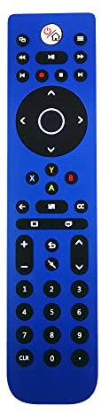 UBay Media Remote Control Compatible with Xbox One System, Full Function Access Xbox One, TV, Blu ray and Streaming Media - Blue Color