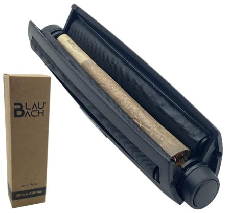 BLAUBACH® Jointroller, Joint Drehmaschine, konisch, Kingsize 110 mm – BLAUBACH Black Edition (schwarz)
