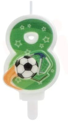 AMZSystems - Velas de Cumpleaños Fútbol Números 0 1 2 3 4 5 6 7 8 9 10 11 12 Decoración Tarta Infantil y Adultos Velas Temáticas Balón de Fútbol para Fiesta Deportiva Aniversario ads (8)