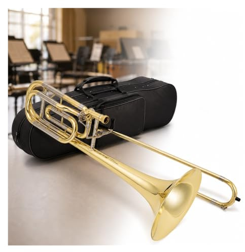 Trombón tenor Sib/Fa Pitch Pull Tube Lacado