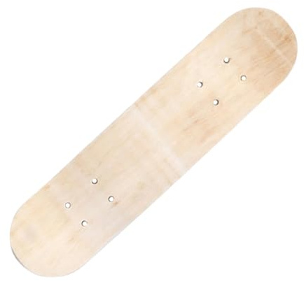 Amagogo Planche de Skateboard en Bois, Planche de Longboard Vierge, Accessoire de Skateboard pour garçons et Filles, 60 cm sans Roues