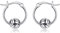 ONEFINITY Volleyball Reifen Ohrringe 925 Sterling Silber Sport Ohrringe Volleyball Schmuck für Frauen