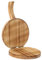 Round Wooden Tortilla Maker Hardwood Mexican Tortillera Presser Wood Flour Tortilla For Homemade Mexican Tortillas Roti Canner Pressure Cooker for Canning (Beige, One Size)