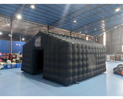Gonfiabile Nightclub Cube Tenda Portatile Pop-up Padiglione per Partito Eventi All'aperto Matrimonio Compleanno Rave Dance Floor