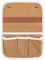Abcsweet Faltbarer Canvas Stuhl Organizer Seitentasche Tragbare Camping Stuhl Arm Aufbewahrungstasche Camping Und Wanderausrüstung Camp Segeltuch Stuhl Seitentasche