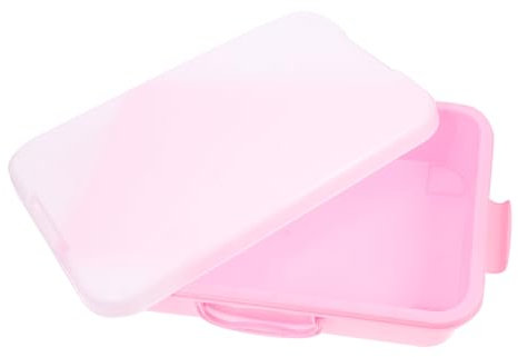 INOOMP Handliche Sandbox Spielzeugaufbewahrungsbox Mit Deckel Tragbare Aufbewahrung Für Junge Mädchen Sandbox Spielzeuge Für Drinnen Und Draußen Langlebig Und Praktisch Weiß