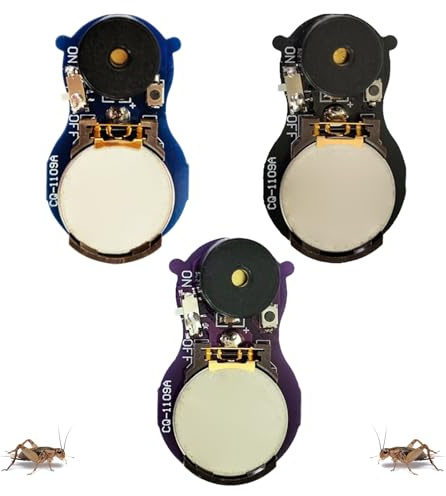 Satiskid Creatore di suoni per scherzi, fastidioso creatore di rumori di cricket, facile da nascondere fastidiosi scherzi Pcb con batteria, scherzi per adulti e bambini fino al pesce d'aprile/aula