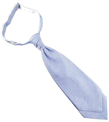TigerTie Designer Plastron Pique 2 tlg slips färdig bunden i uni mönstrad