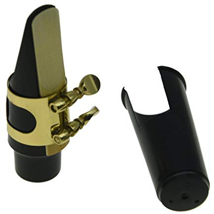 KAISH Tenor Saxophone Mouthpiece with Ligature, Reed and Plastic Cap