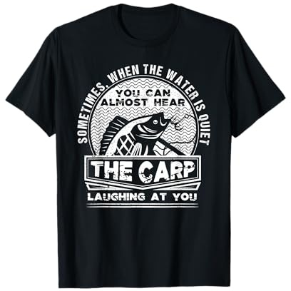Carp Fishing Design For Men Funny Catfish And Carp T-Shirt