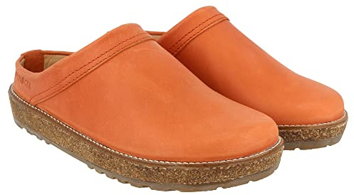 Travel-Classic - HAFLINGHER Women's Slipper med anatomisk kork Insole, Orange 1484, 42 EU