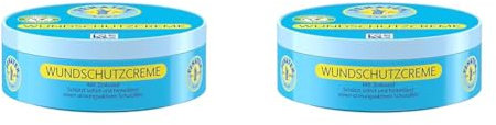Penaten Wundschutzcreme, beruhigende Baby Wundschutz Creme mit Zinkoxid für Schutz im Windelbereich, 200 ml (2er Pack)