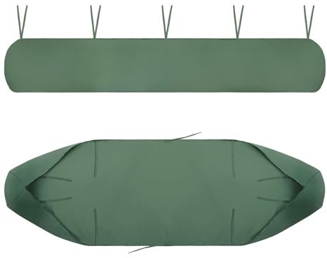 YLZBA Sac de Protection pour Store Banne,Housse d'auvent imperméable pour terrasse extérieure,Housse de Protection pour auvent d'extérieur,Auvent De Terrasse Housse De Rangement(Green,3.5m)