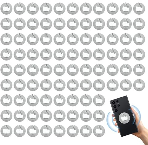 90 Pcs NFC Tag Sticker NFC Ntag213 Pegatinas Etiquetas Chip Regrabable 144 Bytes Memoria Compatible Teléfonos Inteligentes Y Dispositivos Compatibles Con-Nfc Para Gestión Inventario Compartir Wi-Fi