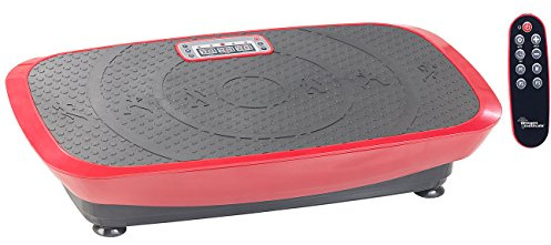 Newgen Medicals Vibrationsboard: Breite 3D-Vibrationsplatte WBV-600.3D, 500 Watt, 20 Frequenzen & Timer (Vibrationsplatte Übungen, Vibrationstrainer, 500 w)