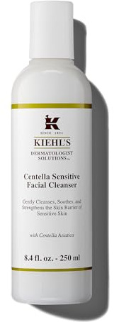 KIEHL'S Centella Sensitive Facial Cleanser, Detergente Viso Delicato, Per Pelli Sensibili, Azione Lenitiva, Con Centella Asiatica, Senza Profumo, 250 ml