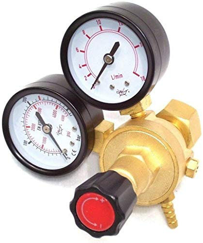 Druckminderer Argon CO2 MIG MAG WIG Schutzgas Schweißgerät Gas Druckregler Gasschlauch Gasflaschendruckminderer AWZ Gasflasche