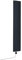Milano Ria 600W Anthracite Vertical Single Flat Panel Electric Radiator UK Plug WiFi - 1800mm x 300mm