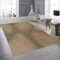 Teppich-Traum Teppich Terassenteppich wetterfest in dezentem Blättermuster in Beige Braun 240 x 340 cm