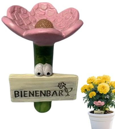 Station d'Abreuvement pour Abeilles de Jardin Bol Nourrisseur En Forme De | Point d'Eau pour Papillons Pour Oiseaux Ruches Apiculture Colibris et Jardin Extérieur