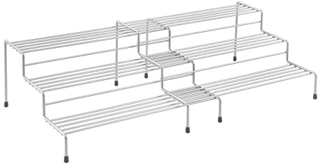 Metaltex 364673000 X-Tend Gewürzregal, Polytherm, Silber, 28x23x13cm