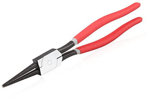 SPEEDWOX 13-Inch Snap Ring Pliers, Internal Retaining Ring Pliers Straight Jaws, Tip Diameter 0.10, Heavy Duty Circlip Pliers for Retaining Rings C Clip Install and Remove
