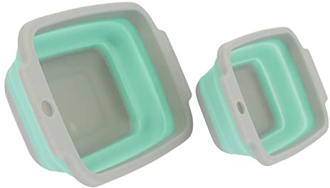 Incasa Plat Rectangle rétractable : Petit modèle Vert