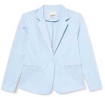 ICHI Women's IHKATE BL Business Casual Blazer, 144115/Cashmere Blue,