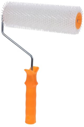 SHINEOFI 1 Pièce Roulette Pointes pour Chape Auto Nivelante Brosse pour Sols Outil de Débullage Hauteur des Pointes Couleur Aléatoire