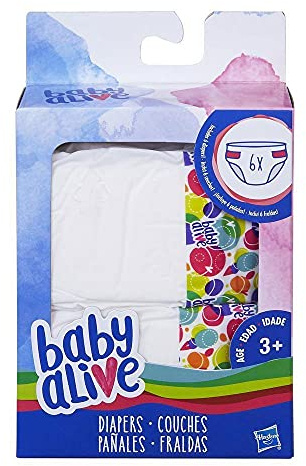 Hasbro Baby Alive - Ricarica Pannolini per Sweet Baby, C2723eu4
