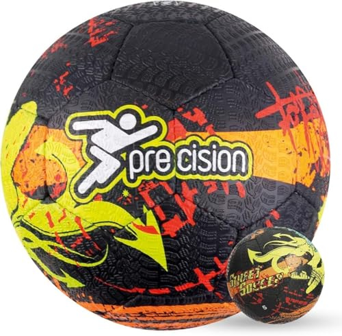 Precision Training Street Mania Ballon de Football en Asphalte à Surface Dure Taille 4