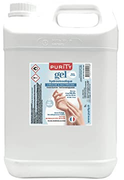 Bidon de 5 litres Gel Hydroalcoolique - Fabrication française