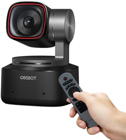 OBSBOT Tiny 2 Remote Combo Tiny 2 Webcam 4K Tiny Smart Remote 2