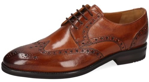 Melvin & Hamilton, Bobby 5, Derby pour Hommes, Marron, 43 EU