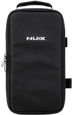 NU-X Multi-FX - Borsa da trasporto a pedale per effetti chitarra | Custodia imbottita in Oxford resistente con cinghie regolabili, scomparto interno e cerniere di facile accesso | Adatta per MG-30, MG