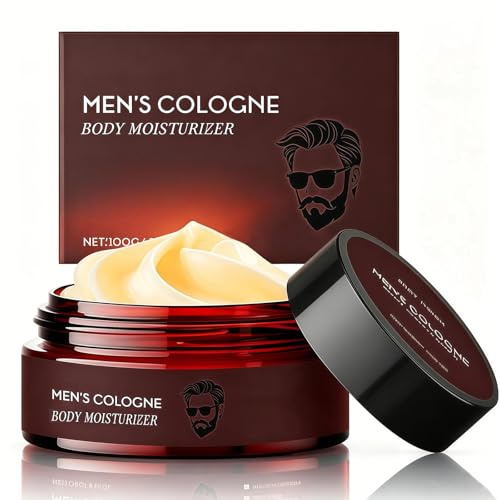 Gents Body Butter 100g, Hydrating & Fast-Absorbing Moisturizer with Cologne Scent, Deep Moisture Body Cream for Daily Skin Care and Smooth Skin