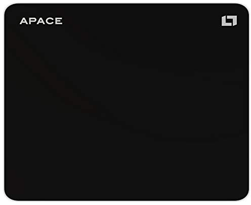 Lioncast Apace Hybrid Tappetino de Gaming, Mouse Pad da Gioco Professionale (400mm x 315mm, superficie in tessuto ibrido, lato inferiore antiscivolo in silicone, idrorepellente, lavabile)