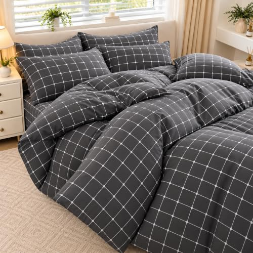 Lazzaro Super King Duvet Set Premium Brushed Microfiber With Zipper Closure | Luxury Bedding Sets, Comfortable Sleep, Fade Resistant, Super King (220 x 260 cm), Zipper Closure, Machine Washable