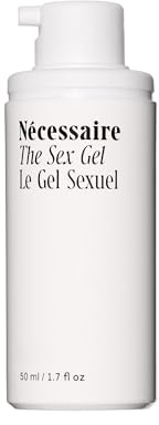 Nécessaire The Sex Gel. Water-Based Personal Lubricant. Hyaluronic Acid + Lactic Acid. No Fragrance Added. Non-Staining. Safe for Toys + Condoms. 50 ml / 1.7 fl oz.