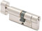 Sterling Int Ext BS1 ETN3535 Türzylinder, satiniertes Nickel, innen 35 mm außen, 45 mm (80 mm insgesamt)