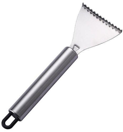 ADORAMBLING Fish Scaler Tool Stainless Steel Fish Scaler Remover Efficient Fish Scale Remover Reliable Fish Descaler Tool